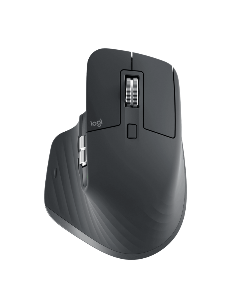 Logitech MX Master 3s  Wireless & Bluetooth Mouse - 7 Buttons - 8000DPI - Graphite-1