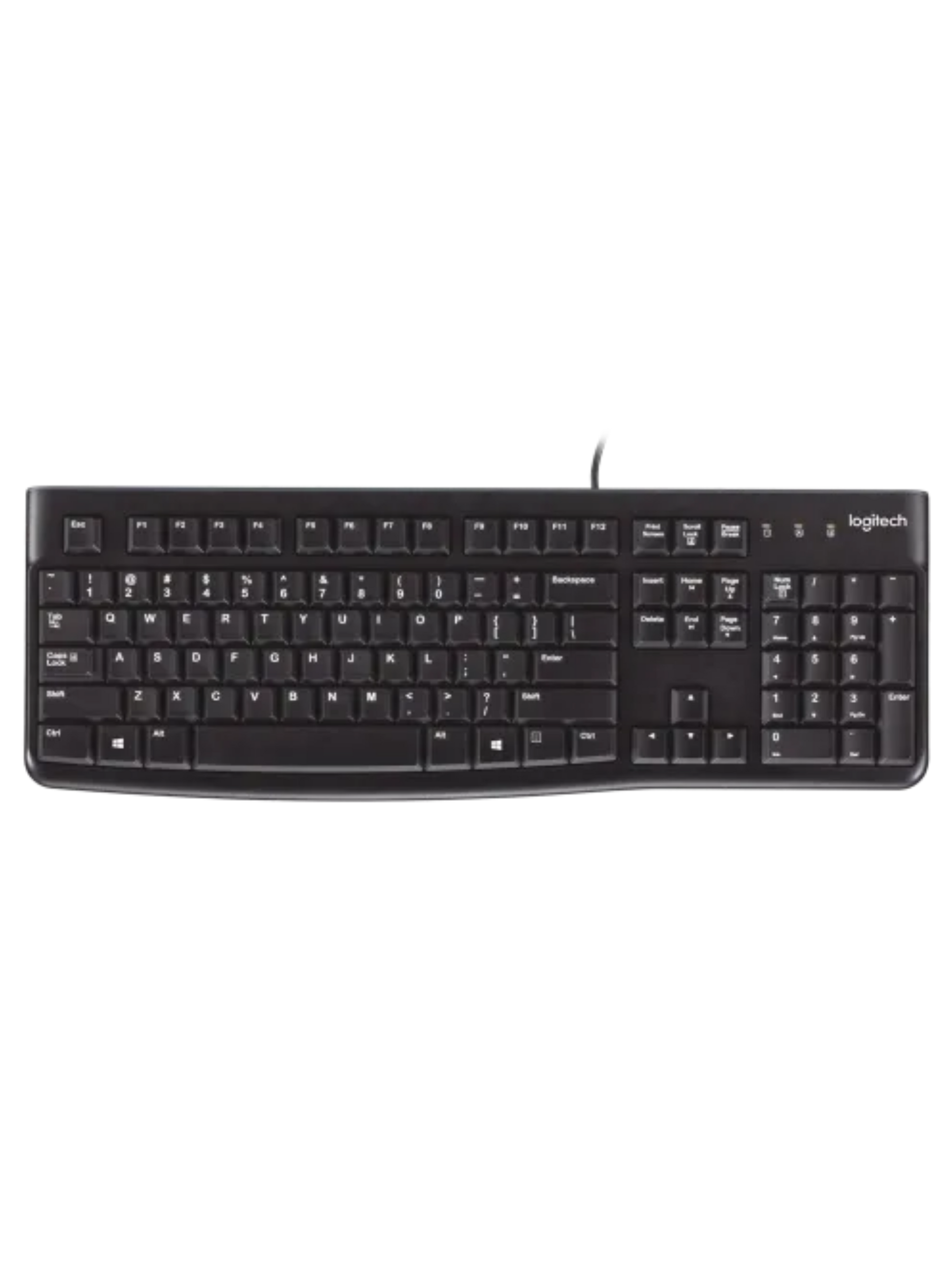 Logitech K120 Wired USB keyboard - English/Arabic Layout-1