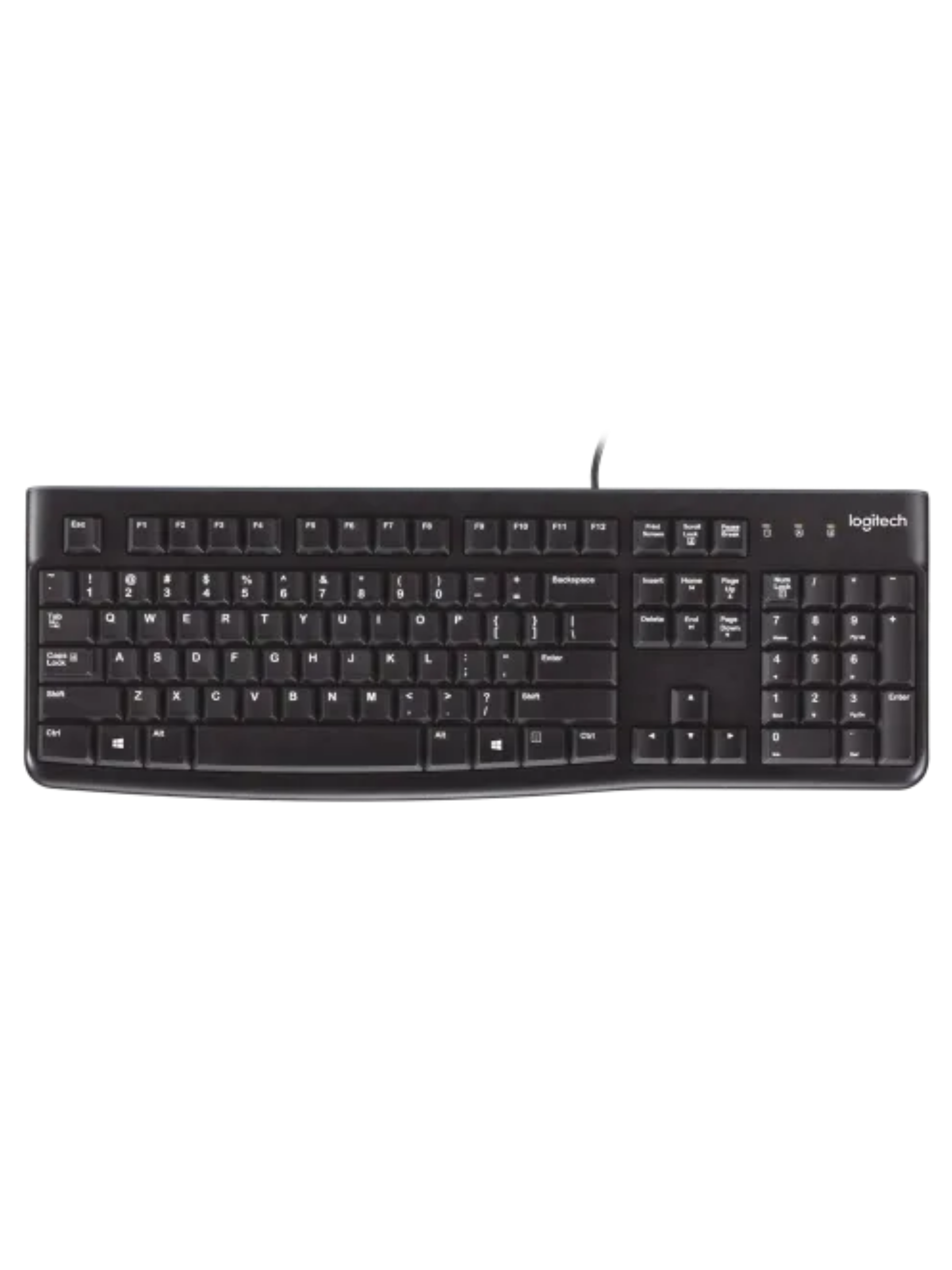 Logitech K120 Wired USB keyboard - English/Arabic Layout
