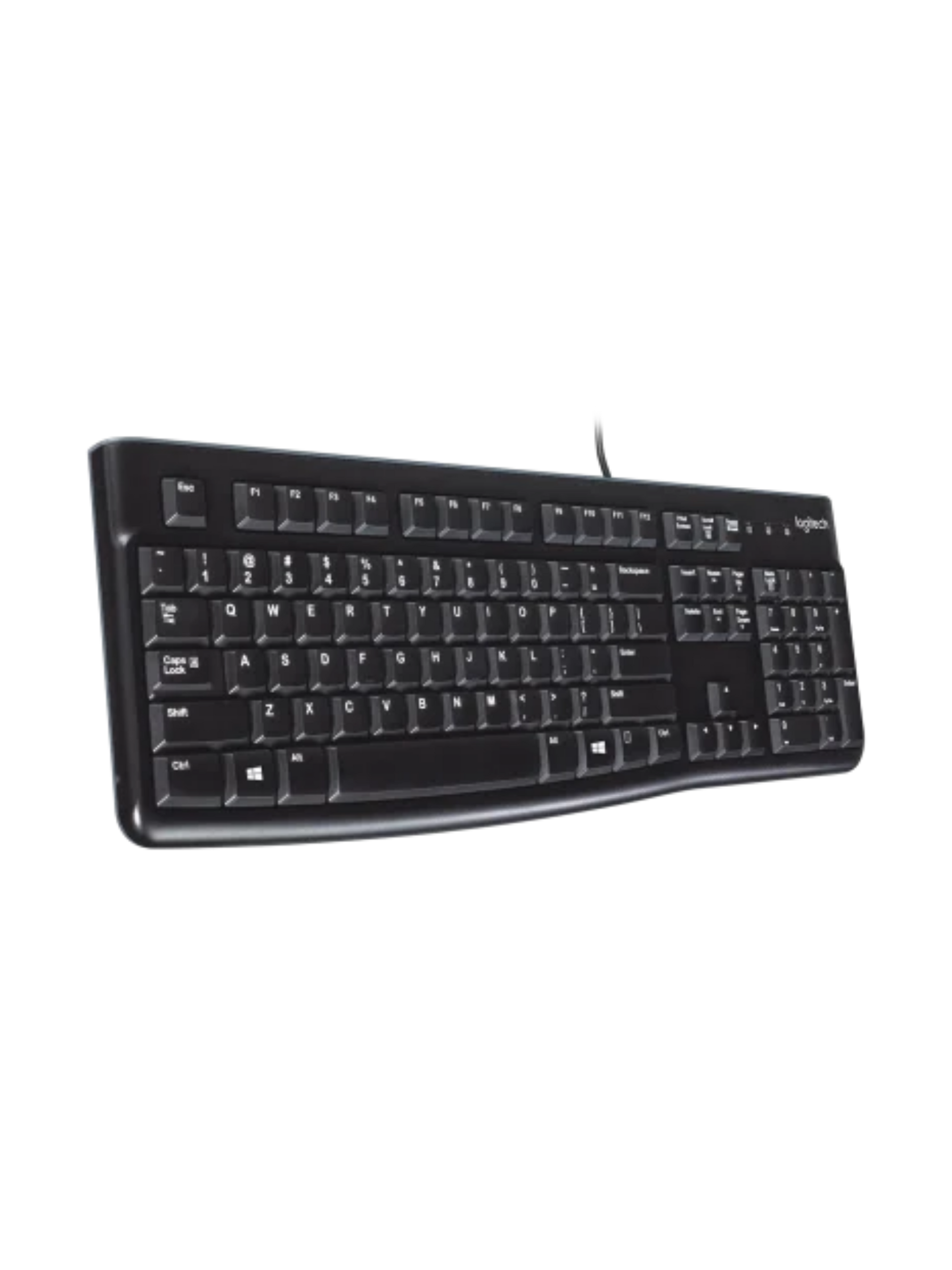 Logitech K120 Wired USB keyboard - English/Arabic Layout-2