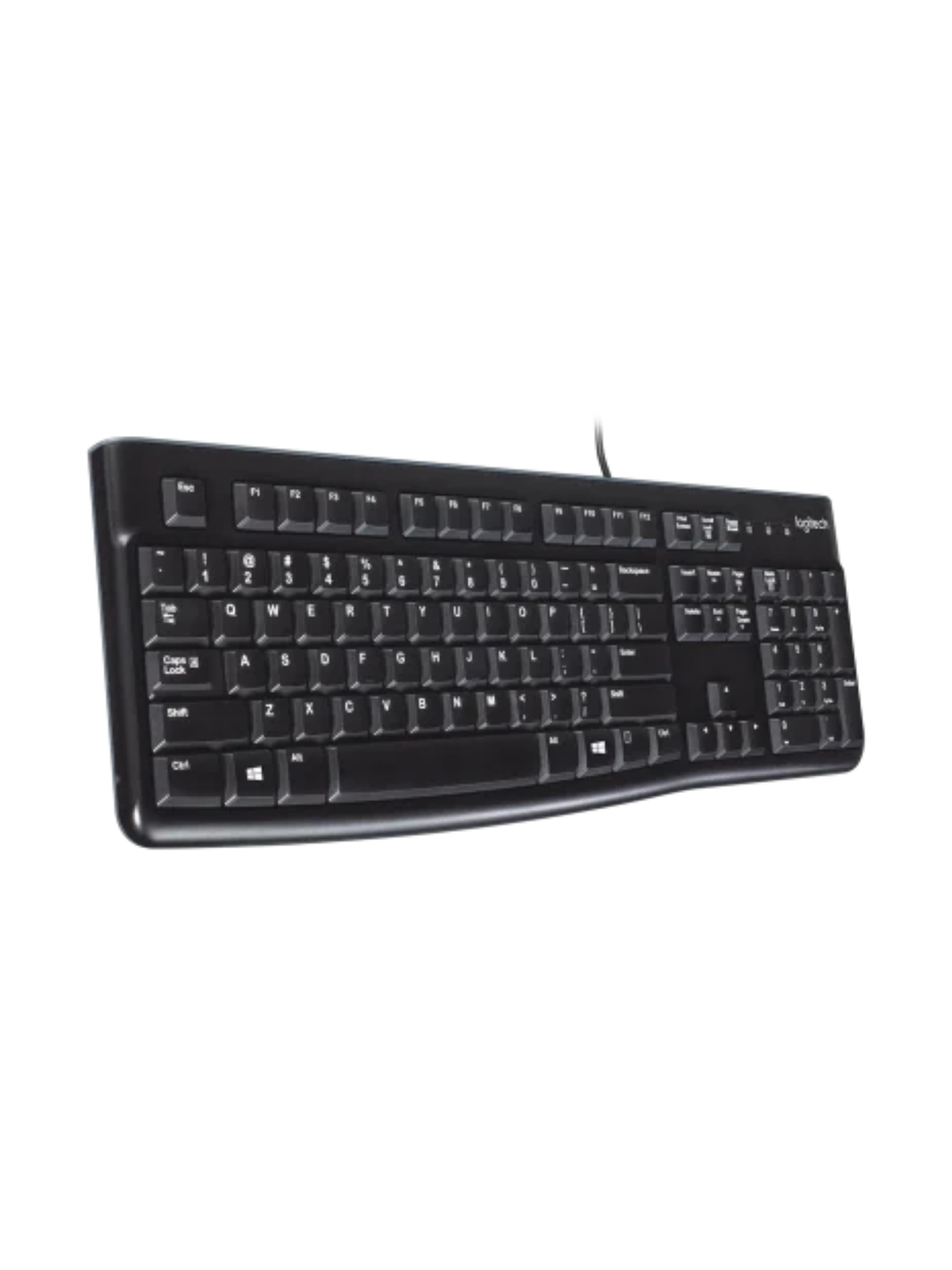Logitech K120 Wired USB keyboard - English/Arabic Layout