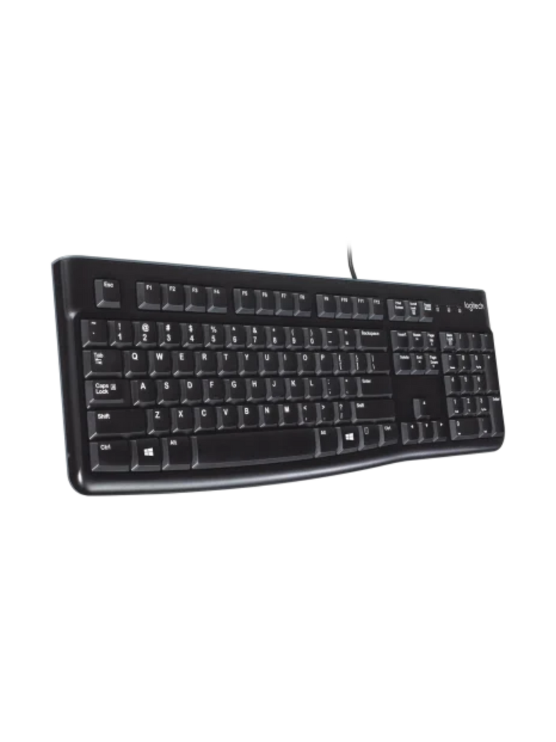 Logitech K120 Wired USB keyboard - English/Arabic Layout-2