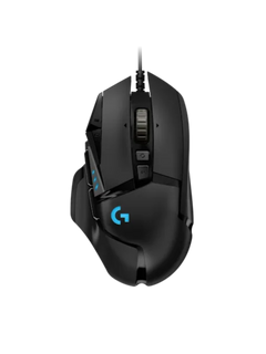 Logitech G502 HERO High Performance Wired Gaming Mouse - 25,600 DPI - Black-1