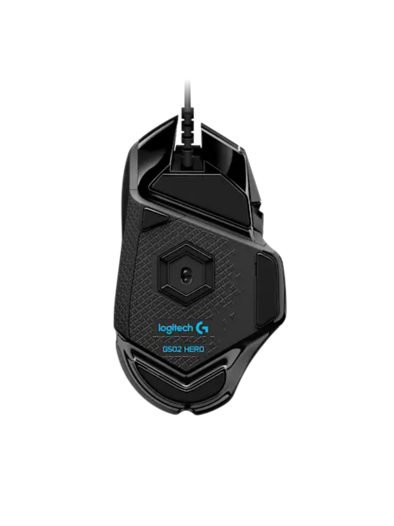 Logitech G502 HERO High Performance Wired Gaming Mouse - 25,600 DPI - Black-5
