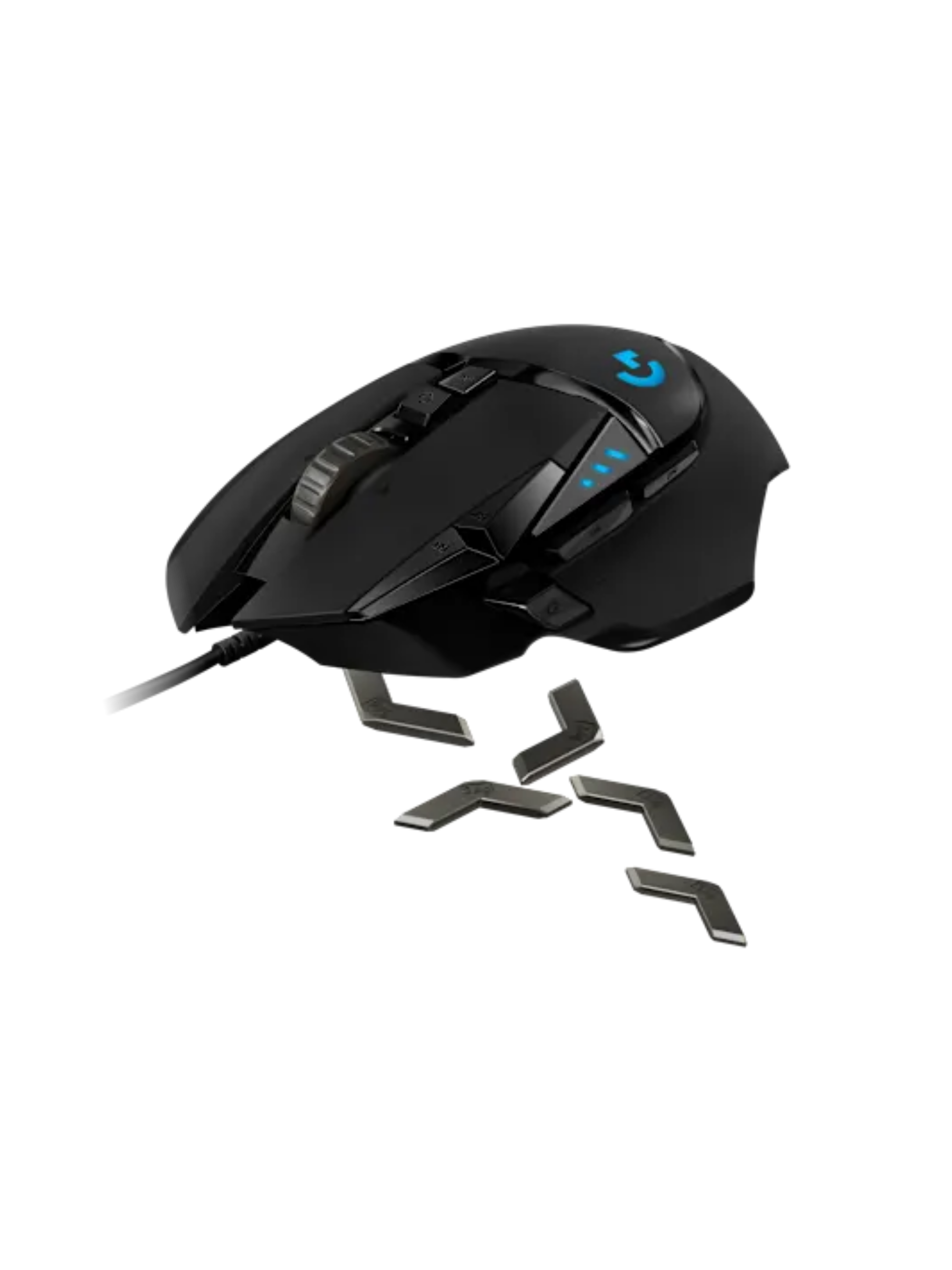 Logitech G502 HERO High Performance Wired Gaming Mouse - 25,600 DPI - Black