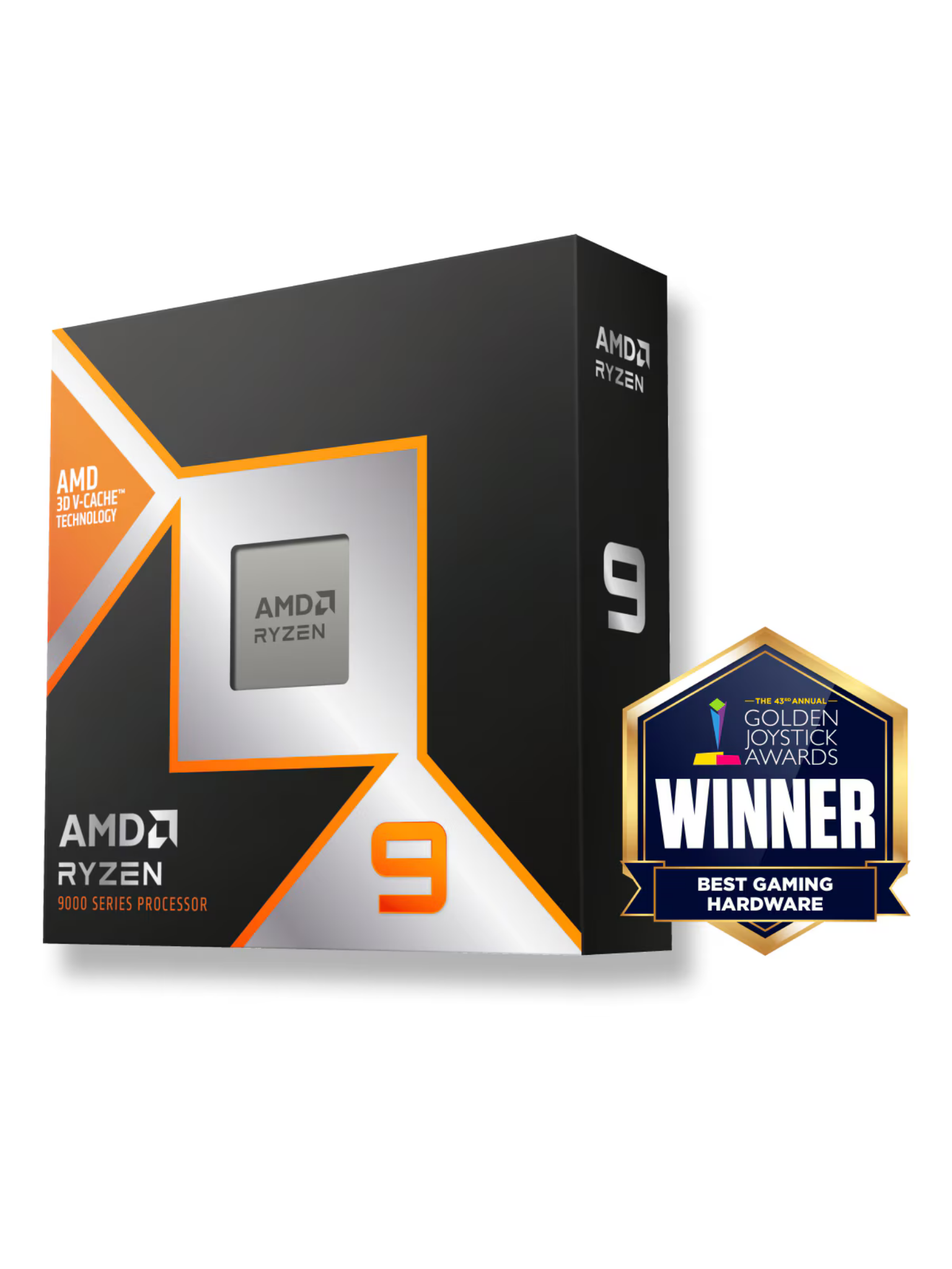 AMD Ryzen 9 9950x3d - 16 Cores - 32 Threads - 128MB Cache L3 - Up to 5.7GHz - Boxed