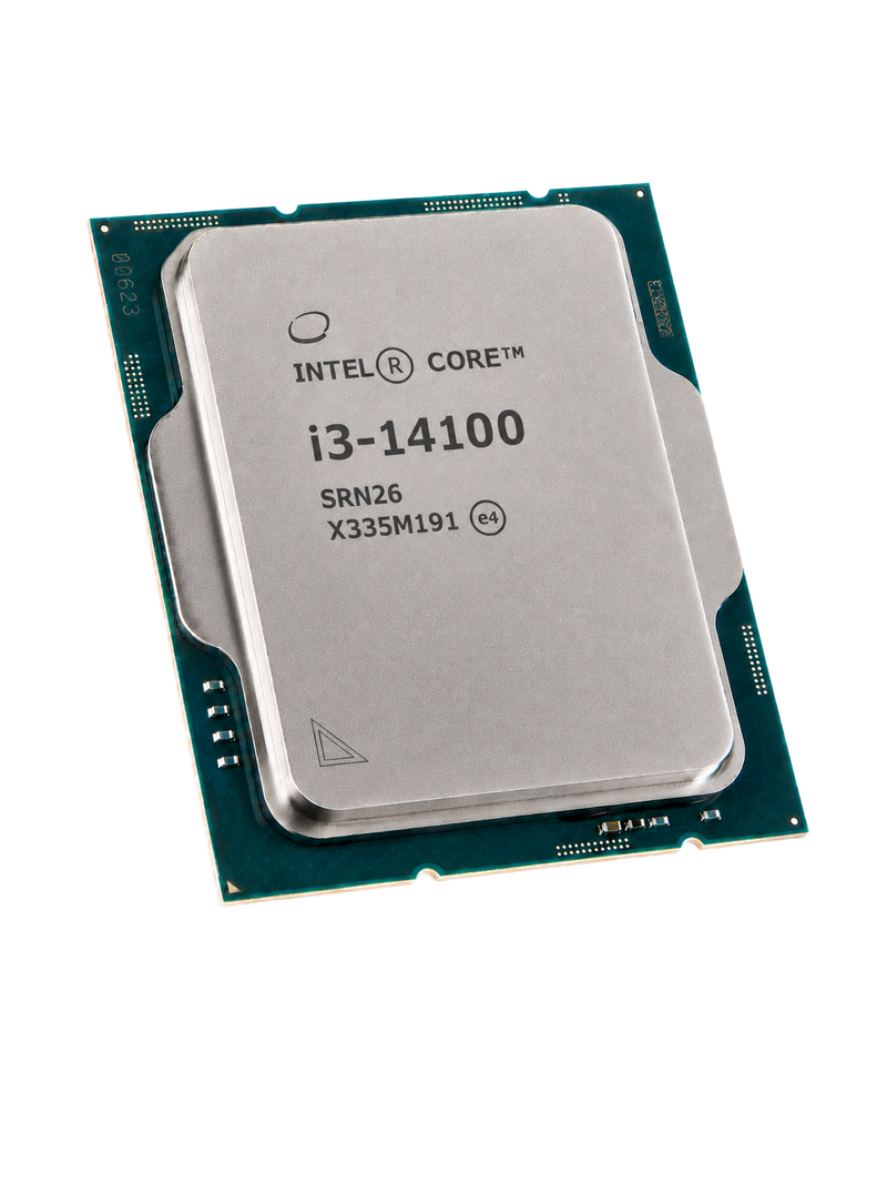 Intel Core i3-14100 CPU / Processor - 4 Cores - 8 Threads - Up to 4.7GHz - TRAY-1