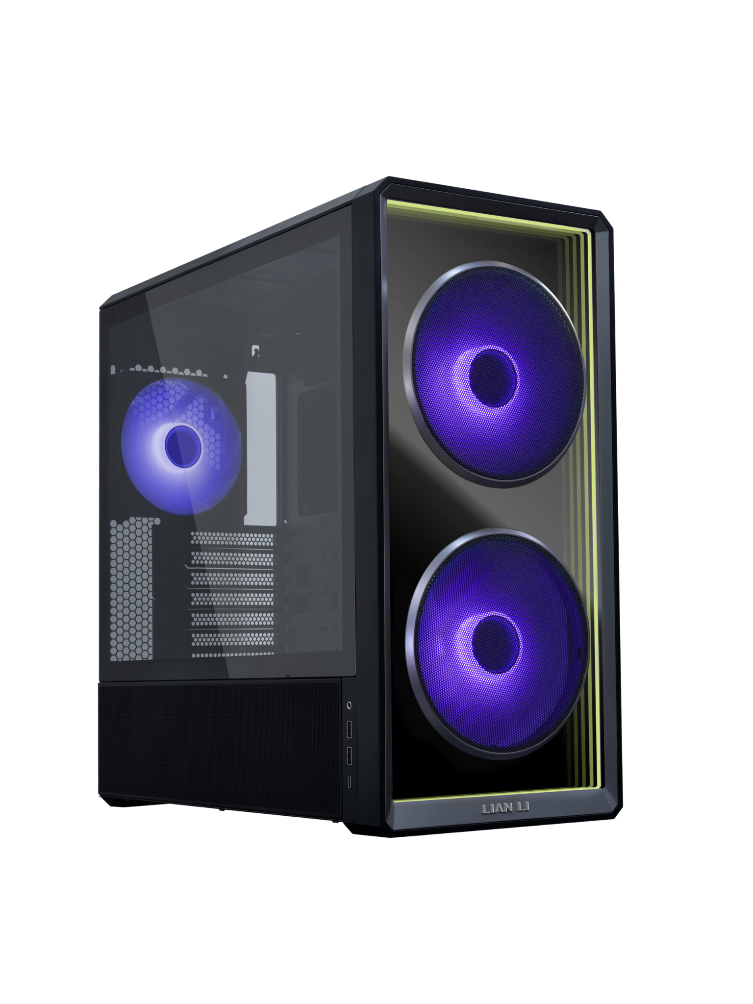 Lian Li Lancool 217 INF Infinity Mirror Mid-Tower Gaming Case - Black-1