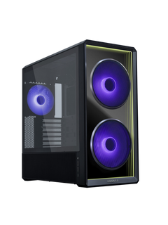 Lian Li Lancool 217 INF Infinity Mirror Mid-Tower Gaming Case - Black-1