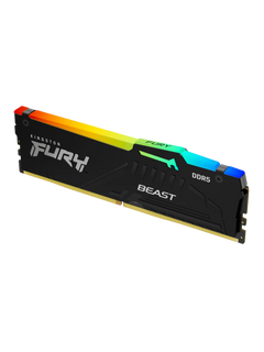 Kingston Fury Beast 8GB DDR5 6000MHz RGB RAM - CL36 - Intel XMP 3.0 & AMD EXPO Ready-4