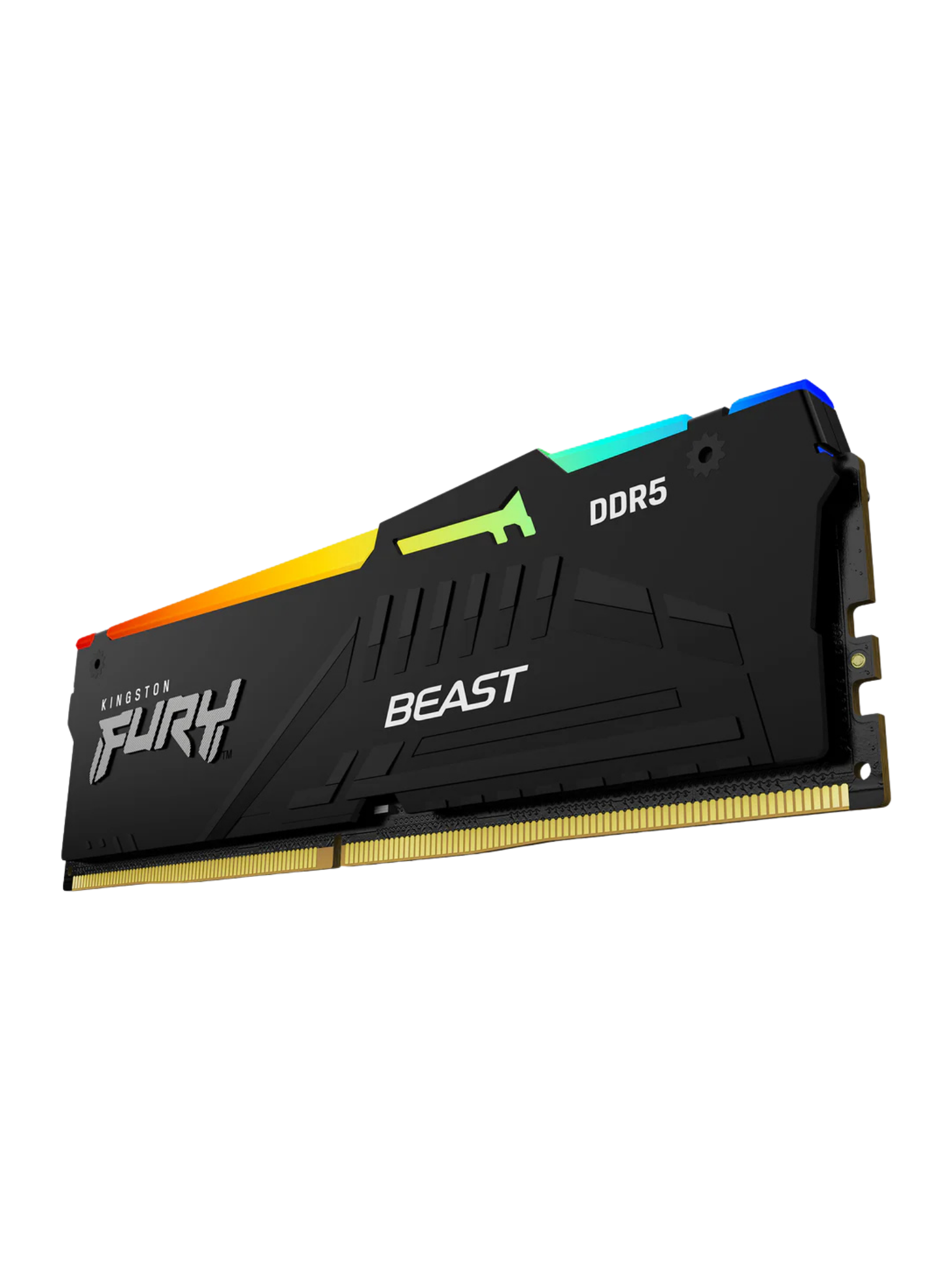 Kingston Fury Beast 8GB DDR5 6000MHz RGB RAM - CL36 - Intel XMP 3.0 & AMD EXPO Ready-1