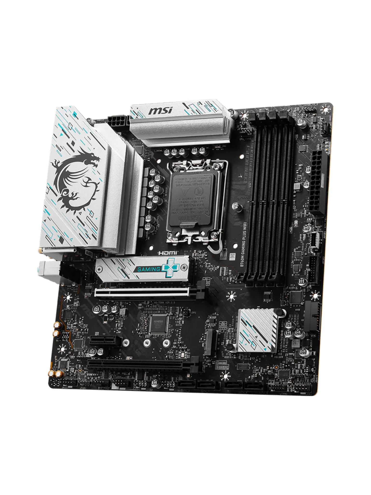 MSI B760m Gaming Plus WIFI M-ATX DDR5 Motherboard - LGA1700