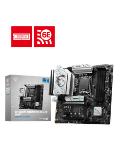 MSI B760m Gaming Plus WIFI M-ATX DDR5 Motherboard - LGA1700-4