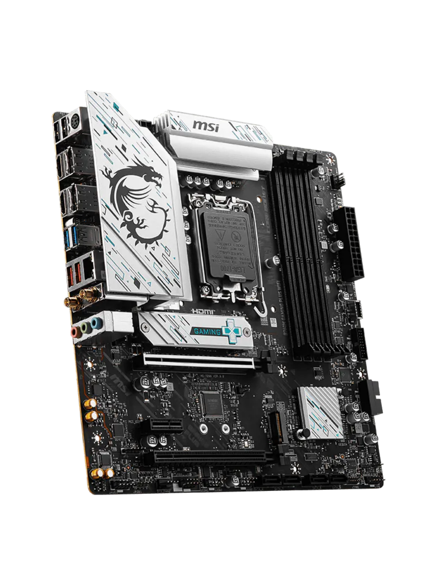MSI B760m Gaming Plus WIFI M-ATX DDR5 Motherboard - LGA1700-3