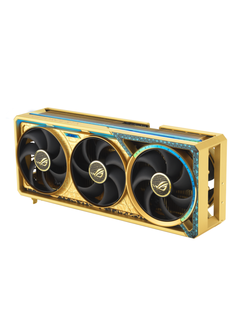 Asus ROG Astral RTX 5090 DHAHAB Edition  32GB GDDR7 OC -  Real 6.5g Gold Plated-2