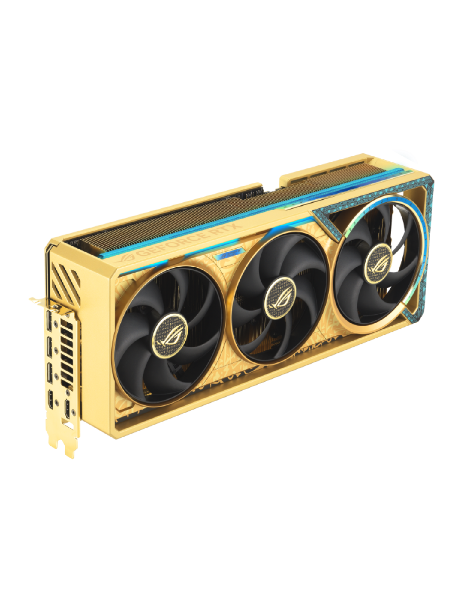 Asus ROG Astral RTX 5090 DHAHAB Edition  32GB GDDR7 OC -  Real 6.5g Gold Plated-4