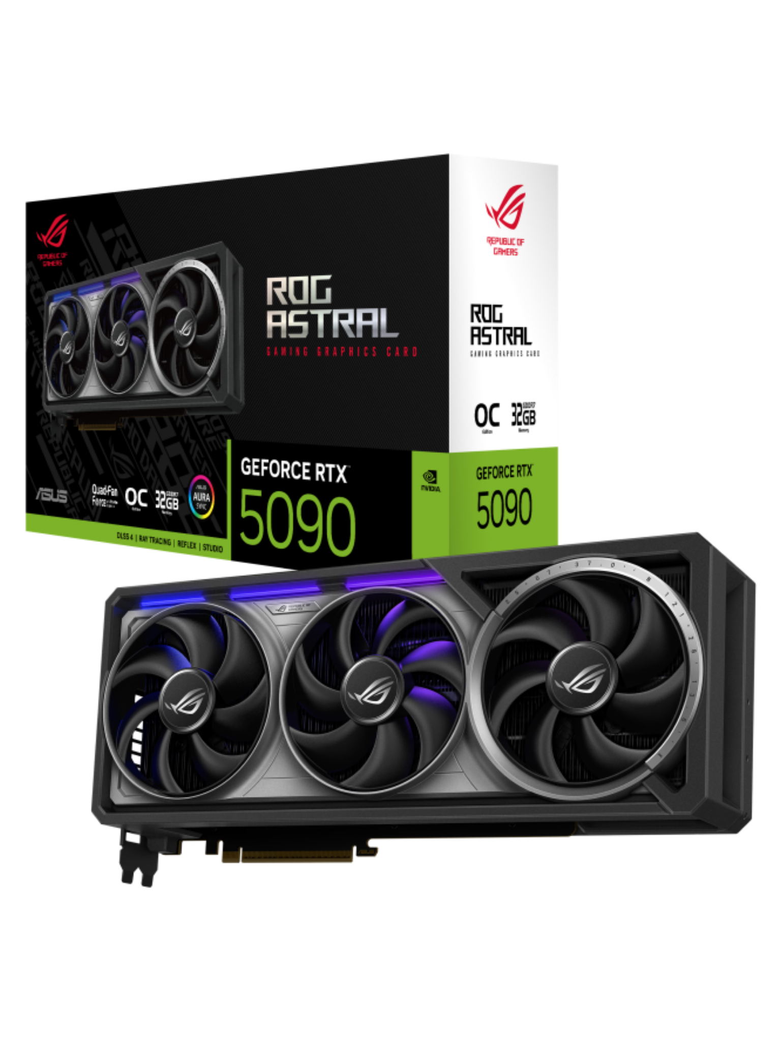 Asus ROG Astral RTX 5090 OC Edition 32GB GDDR7 - Black-1