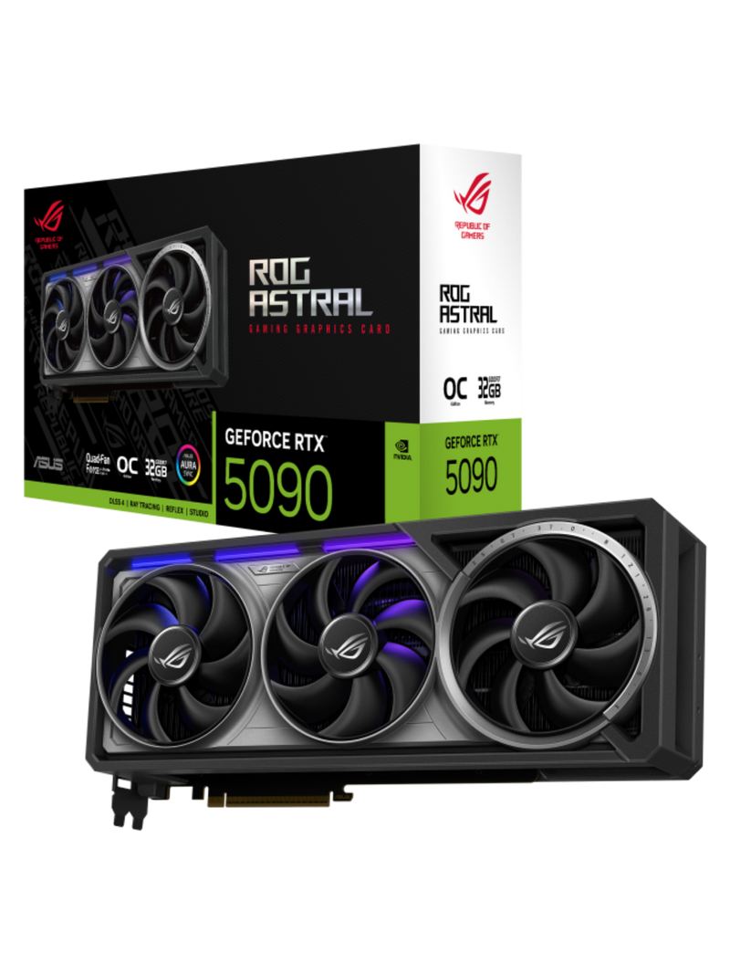 Asus ROG Astral RTX 5090 OC Edition 32GB GDDR7 - Black-1