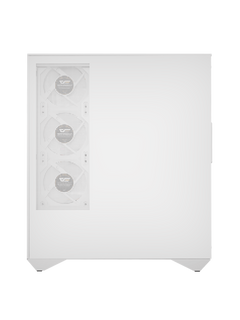 Darkflash DY460 Mid-Tower ATX Gaming Case - Tempered Glass - 4 Infinity Fans - ARGB Controller - White-6