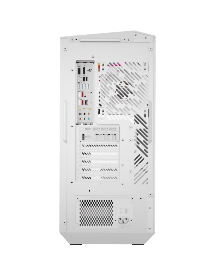 Darkflash DY460 Mid-Tower ATX Gaming Case - Tempered Glass - 4 Infinity Fans - ARGB Controller - White-5