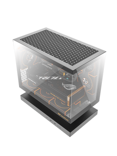 Darkflash Floatron F1 M-Tower ATX Gaming Case - Without fans - Black-2