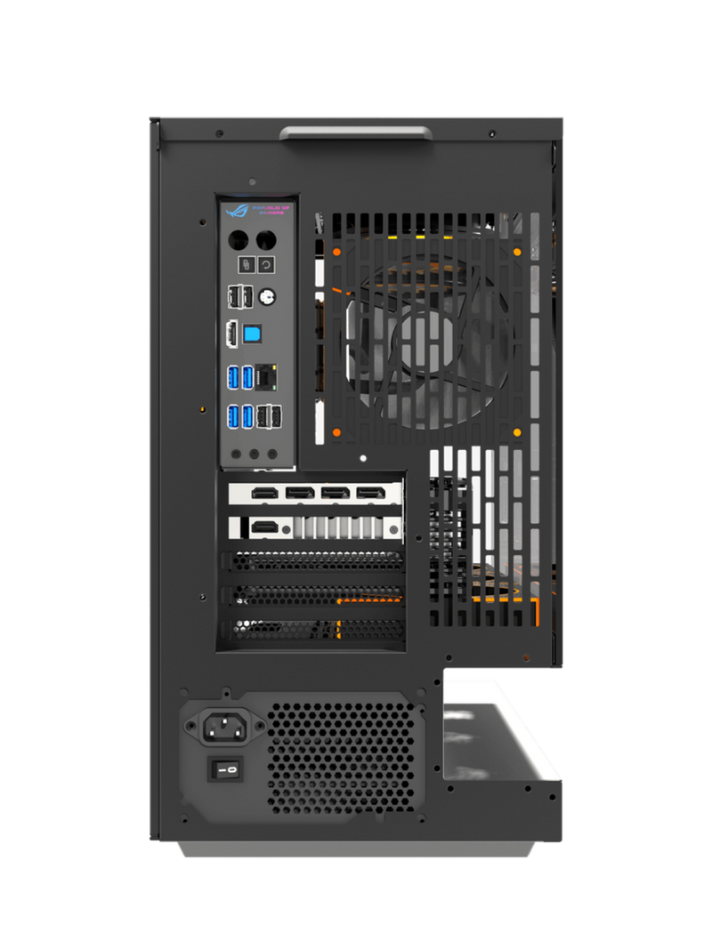 Darkflash Floatron F1 M-Tower ATX Gaming Case - Without fans - Black-6