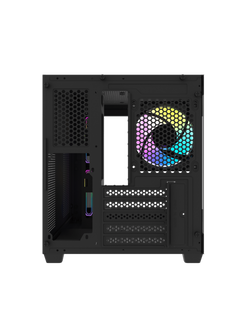Darkflash C275P Mini-Tower M-ATX Gaming Case - Wihout Fans - Black-7
