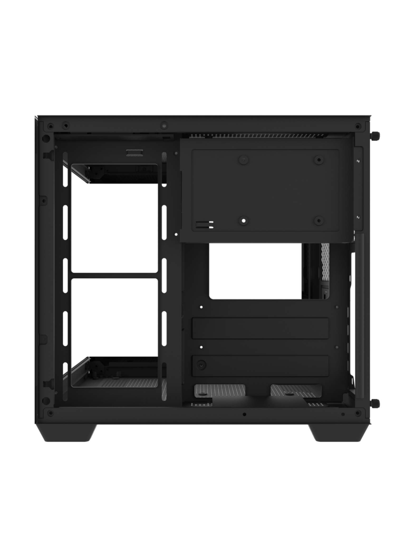 Darkflash C275P Mini-Tower M-ATX Gaming Case - Wihout Fans - Black-6