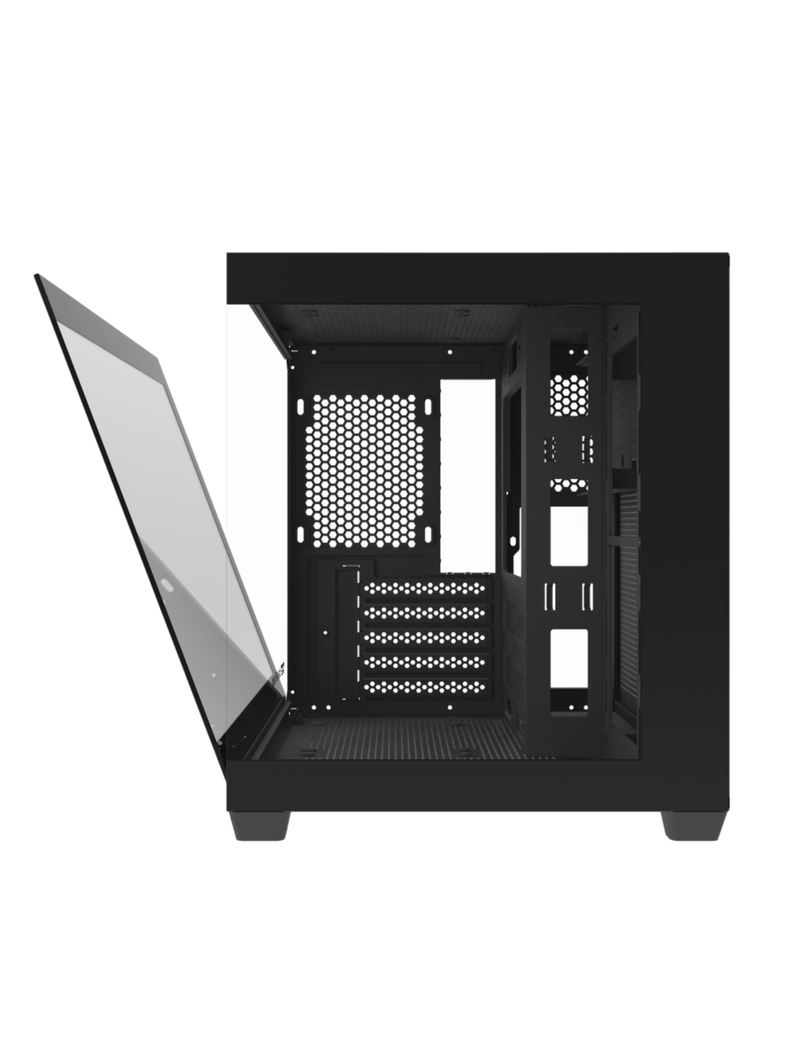 Darkflash C275P Mini-Tower M-ATX Gaming Case - Wihout Fans - Black-8