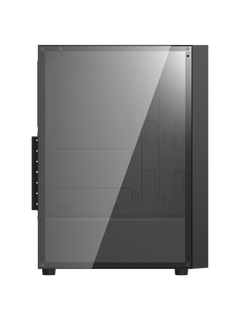 Darkflash A290 Mini-Tower M-ATX Gamine Case with Side Glass - 3 RGB Fans - Black-6