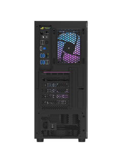 Darkflash A290 Mini-Tower M-ATX Gamine Case with Side Glass - 3 RGB Fans - Black-7