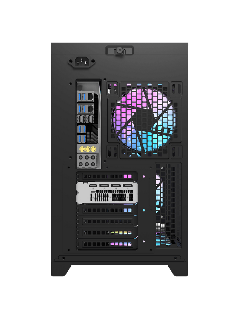 Darkflash DS5000 Mid-Tower E-ATX Gaming Case - Up to 480mm Radiator - Without Fans - Black-3