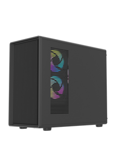 Darkflash DB460M Mini-Tower M-ATX Gaming Case - Up to 420mm GPU - Without Fans - Black-6