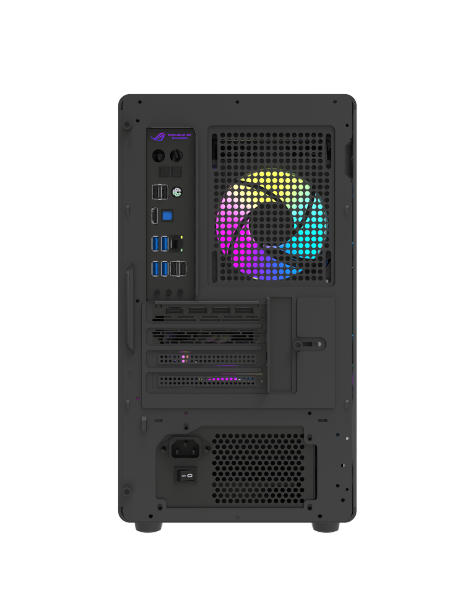 Darkflash DB460M Mini-Tower M-ATX Gaming Case - Up to 420mm GPU - Without Fans - Black-4