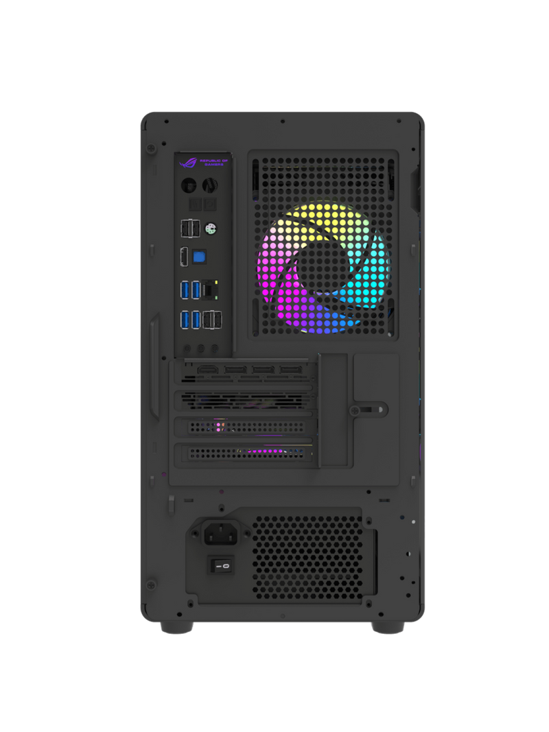 Darkflash DB460M Mini-Tower M-ATX Gaming Case - Up to 420mm GPU - Without Fans - Black-4