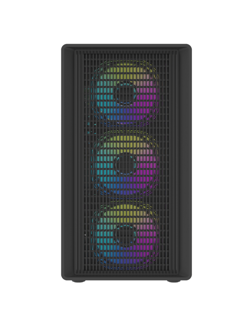 Darkflash DB460M Mini-Tower M-ATX Gaming Case - Up to 420mm GPU - Without Fans - Black-3