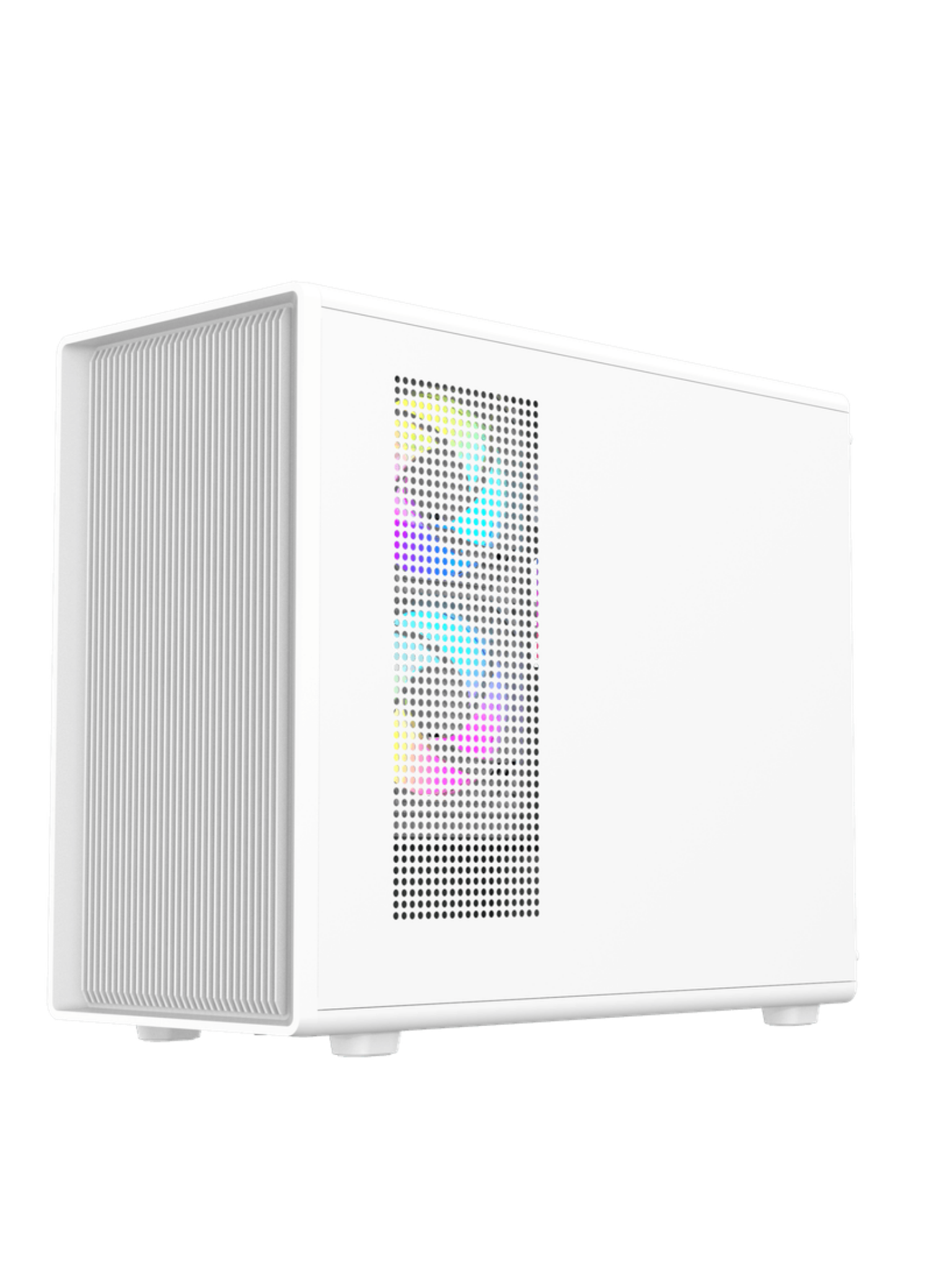 Darkflash DB460M Mini-Tower M-ATX Gaming Case - Up to 420mm GPU - Without Fans - White-5