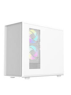 Darkflash DB460M Mini-Tower M-ATX Gaming Case - Up to 420mm GPU - Without Fans - White-5