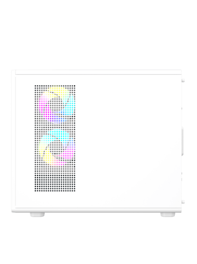 Darkflash DB460M Mini-Tower M-ATX Gaming Case - Up to 420mm GPU - Without Fans - White-6