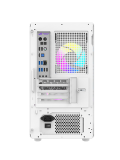 Darkflash DB460M Mini-Tower M-ATX Gaming Case - Up to 420mm GPU - Without Fans - White-4