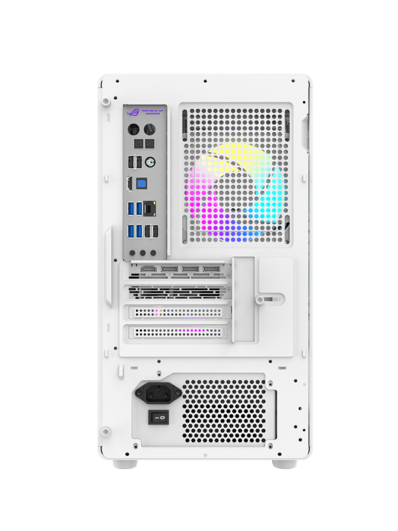 Darkflash DB460M Mini-Tower M-ATX Gaming Case - Up to 420mm GPU - Without Fans - White-4