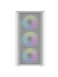 Darkflash DB460M Mini-Tower M-ATX Gaming Case - Up to 420mm GPU - Without Fans - White-3