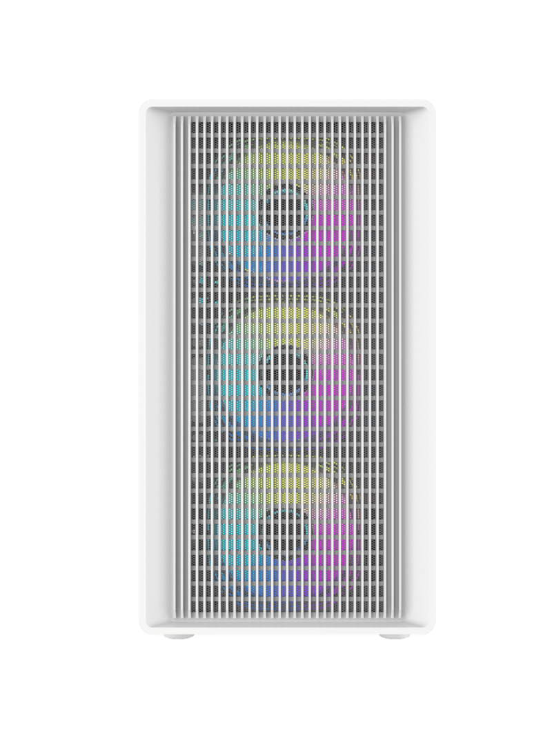 Darkflash DB460M Mini-Tower M-ATX Gaming Case - Up to 420mm GPU - Without Fans - White-3