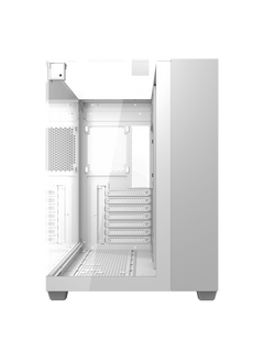 Darkflash TH285 Mid-Tower ATX Gaming Case - Tempered Glass - Without Fans - White - image 3