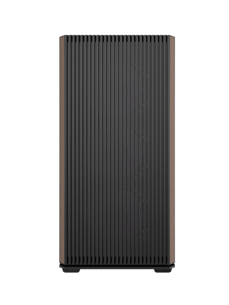 Darkflash DS900WS Mid-Tower ATX Gaming Case - Wood Inspired - Without Fans - Black-5