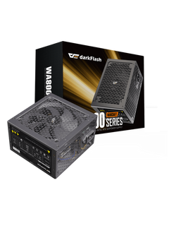 Darkflash WA800 Warcraft Series 800W Power Supply - Non Modular - Black-1