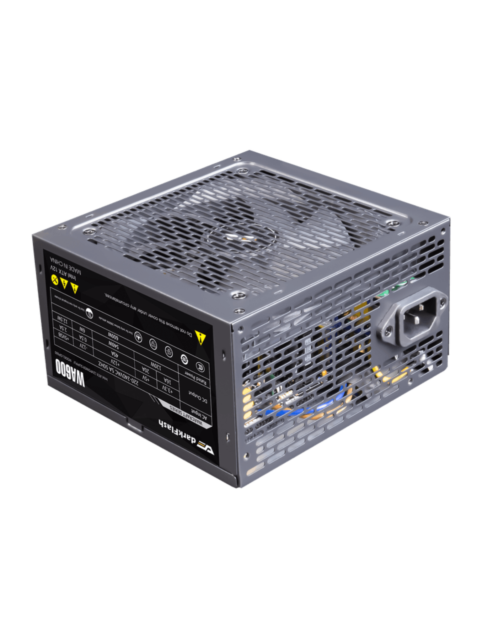 Darkflash WA600 Warcraft Series 600W Power Supply - Non Modular - Black-6