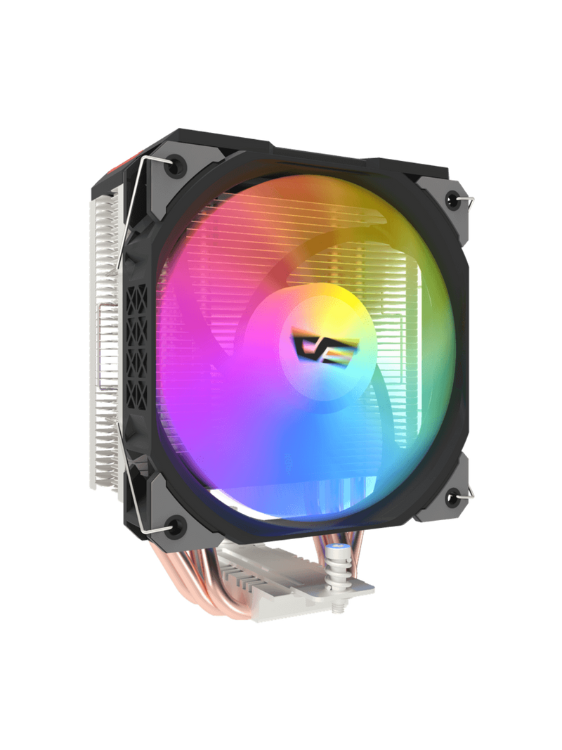 Darkflash U400 Tower ARGB CPU Air Cooler - Black-2