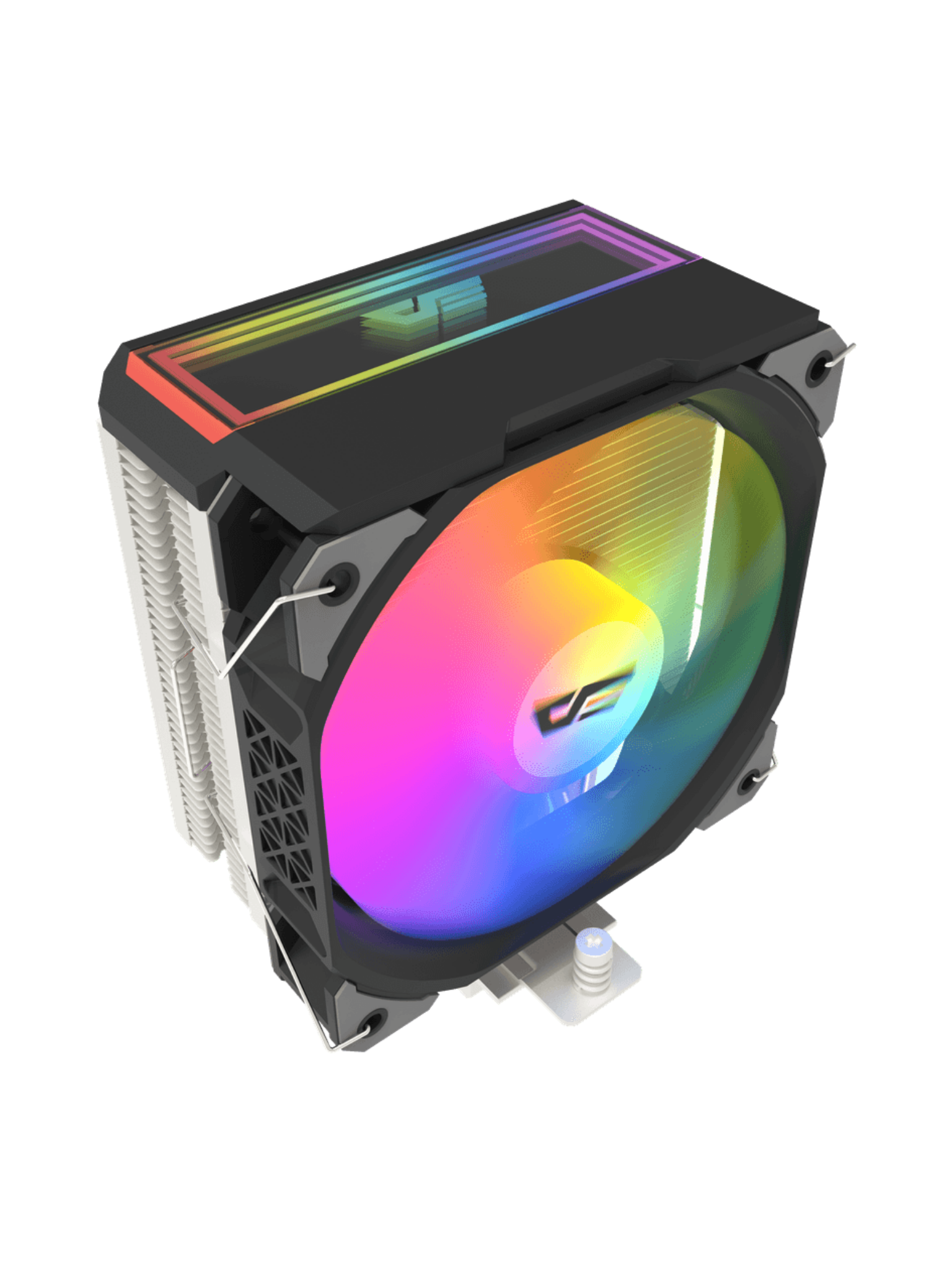 Darkflash U400 Tower ARGB CPU Air Cooler - Black-1