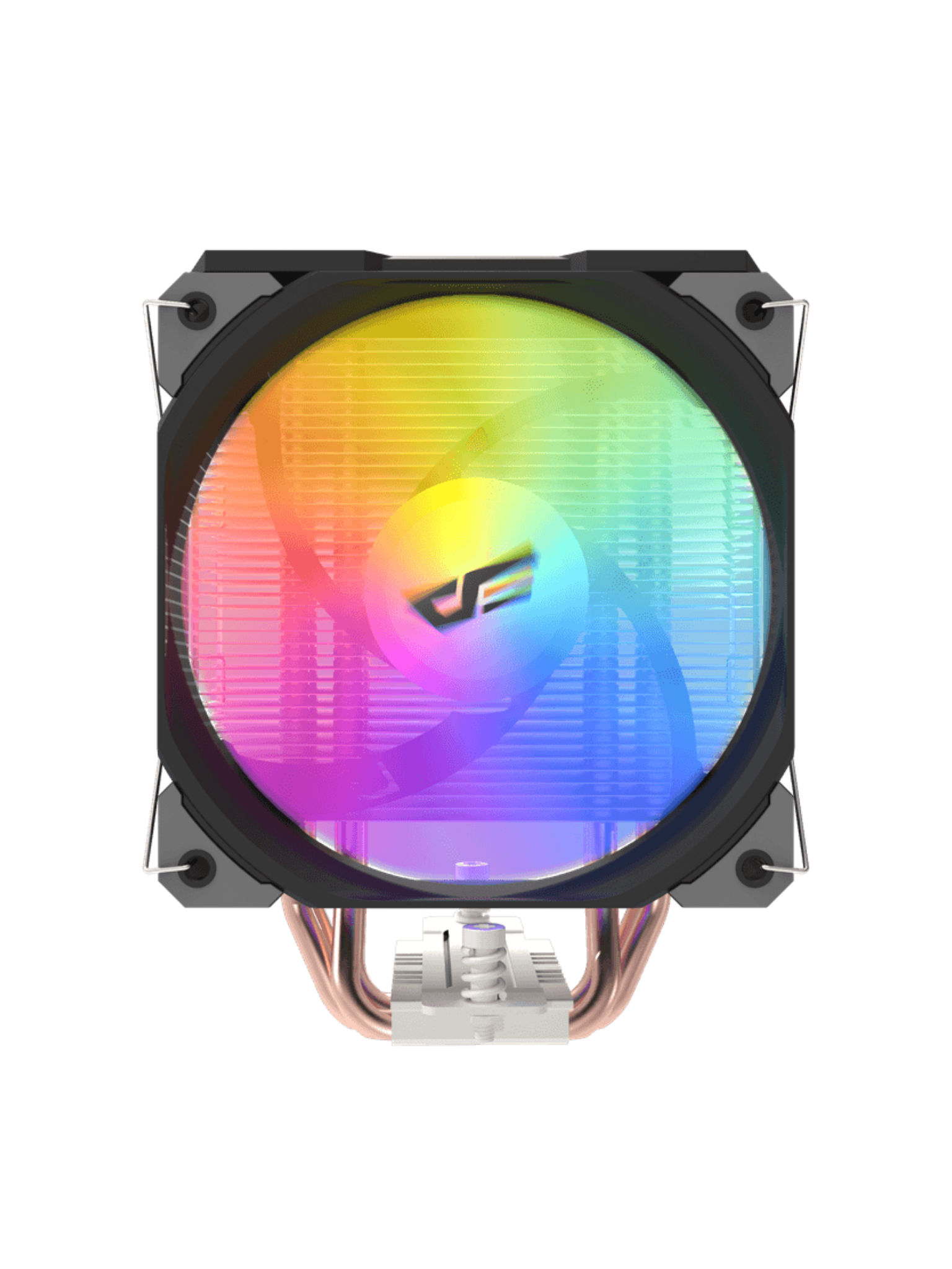 Darkflash U400 Tower ARGB CPU Air Cooler - Black-5